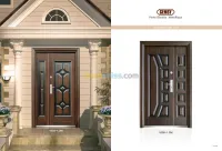 Porte blindée métallique fabricant, porte d'entrée 
