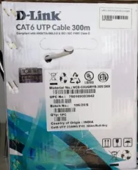 Cable Reseau CAT6 UTP Dlink