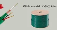 Câble coaxial Kx9+2 Alim 
