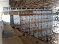 Habillage des façades en alucobond 