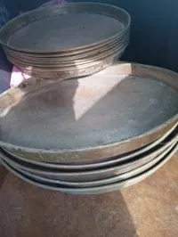 Plateaux en cuivre
