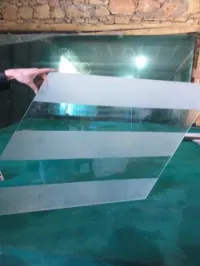 Transformation de verre plate  trampe 