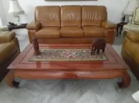 salon en cuir 