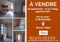 Vente Appartement F4 Bejaia Bejaia