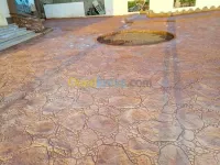 béton imprimé