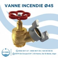 Robinet Anti Incendie (Vanne Anti-Incendie) Ø 1"-1/2 45mm