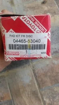 plaquettes de frein 