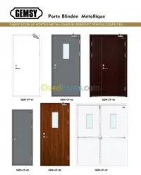 Porte Coupe feu - Issue de secours