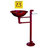 Laveurs d'yeux de sécurité sur pied