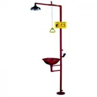 Combiné douches et laveurs d'yeux