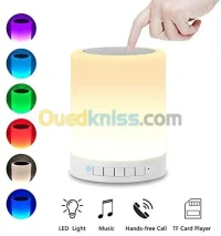 Touch lamp portable speaker