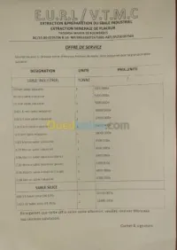 Sable silice industriel 