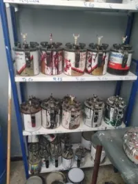 Laboratoire preparation peinture auto
