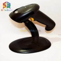 Lecteur code barre avec support