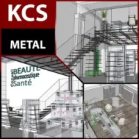 ESCALIER MÉTALLIQUE 