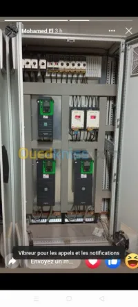 Installation électricité industrielle 