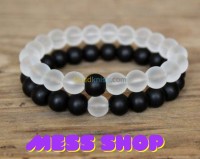 الجزائر-بولوغين-أساور-braccelets-perles-précieuses-et-onyx