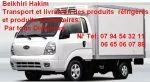 Transport et livraison des produits.