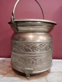 Mahbes makrout tripode cuivre blanc 