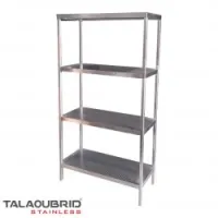 Rayonnage perforé en INOX 