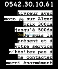 livraison moto d'Alger Centre
