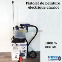 Pistolet à peinture, chariot 1800 W 