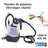 Pistolet à peinture, chariot 1800 W 