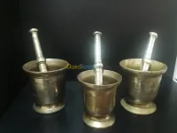 3 mortiers et pilons