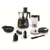 PHILIPS Robot De Cuisine 50 Fonctions 1300 Watts - Hr7776 - Noir