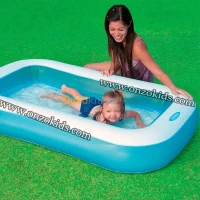 Piscine rectangulaire pour bébé 166 x 100 x 25 cm | INTEX