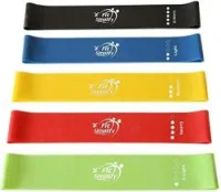 Resistance bands مطاط رياضي (5 pièces)