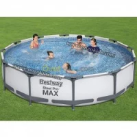 Piscine tubulaire ProMax avec pompe de filtration 366×76 cm Bestway