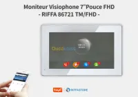 Moniteur visiophone RIFFA 86721 TM/FHD