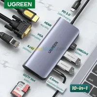 UGREEN HUB TYPE C 10 in 1 Full Compact