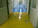 travaux et application de resines