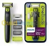 Oneblade Body and Face, 2 lames + 5 sabots, référence QP2620 originale made in Hollande.