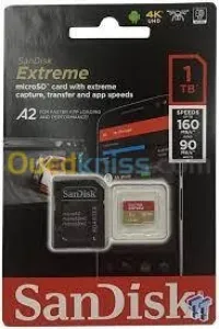 SanDisk Extreme 1Tb MicroSD 160Mo/s 4K