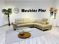 Salon L en véritable cuir