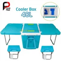 Glacière Portative 48L Pour Camping