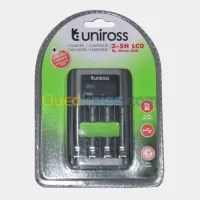 Chargeur pile Rapide UNIROSS 3-5H LCD AA / AAA Ni-MH By Micro-USB UCU002