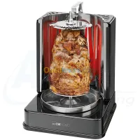 Multi-grill Electrique vertical 3en1 Rôtisserie & Chawarma Clatronic