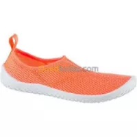 Chaussures Decathlon aquatiques enfant - aquashoes 100 corail