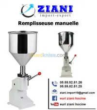 remplisseuse manuelle visqueux