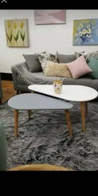 Table basse scandinave (table gigogne)