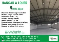 Location Hangar Bejaia Bejaia