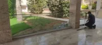 Garde de corp en verre