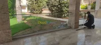 Garde de corp en verre
