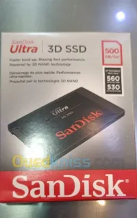 SanDisk Ultra 3D SSD 500 Go 2.5" 6Gb/s