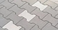 pose bordure carrelage caniveau pavés gabionnage béton imprimé