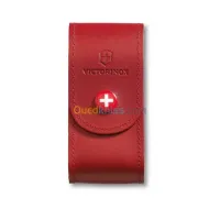 ÉTUI-CEINTURE EN CUIR ROUGE 